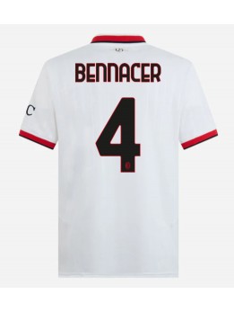 AC Milan Ismael Bennacer #4 Gostujuci Dres 2024-25 Kratak Rukavima